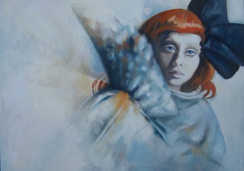 ALICJA 2013r. Olej na płótnie 80x60cm