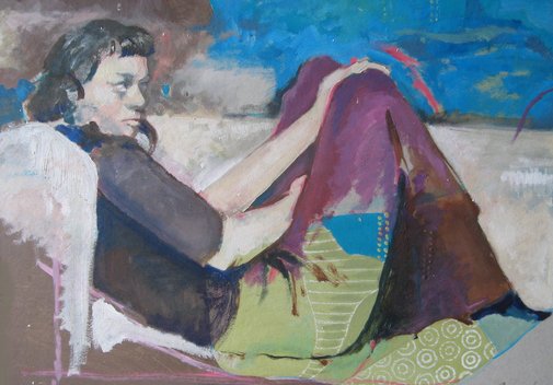 KJ Olej na płycie 61x45cm - kolekcja prywatna
