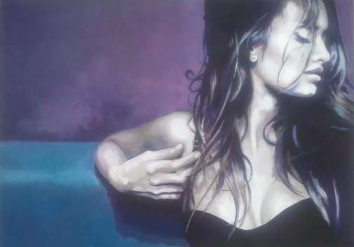 Penelope 2012r. Akryl na płótnie 100x70cm