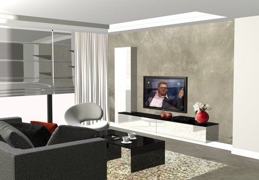 Przestrzeń dzienna - 56m2