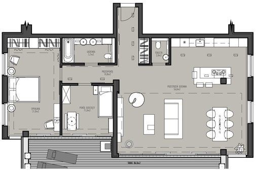 Apartament - RZUT