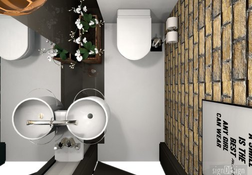 małe wc